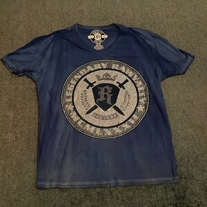 Rawyalty blue shirt